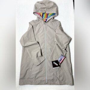 Totes Women’s Water-Resistant Rain Jacket with Hood | Size M
New With Tags